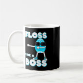 Glühende Jungs, die wie ein Boss Ostereier flossen Kaffeetasse (Links)