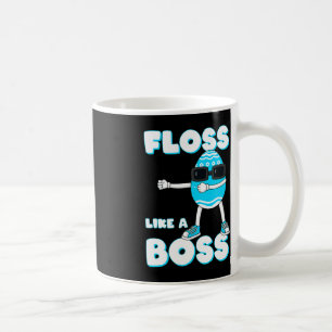 Glühende Jungs, die wie ein Boss Ostereier flossen Kaffeetasse