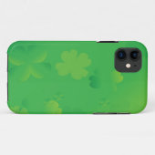 Glühende Kleeblätter Case-Mate iPhone Hülle (Rückseite (Horizontal))