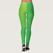 Glühende Kleeblätter Leggings (Rückseite)
