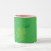 Glühende Kleeblätter Tasse (Zentrum)