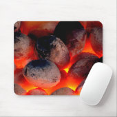 glühende Kohlen Mousepad (Mit Mouse)