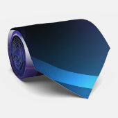 Glühende Kreise Krawatte (Gerollt)