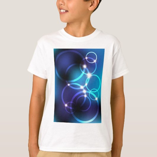 Glühende Kreise T-Shirt (Vorderseite)