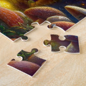 Glühende Kristallhöhle der Zwerge Puzzle (Seite)