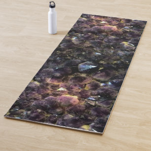 Glühende Kristallkohlen Yogamatte