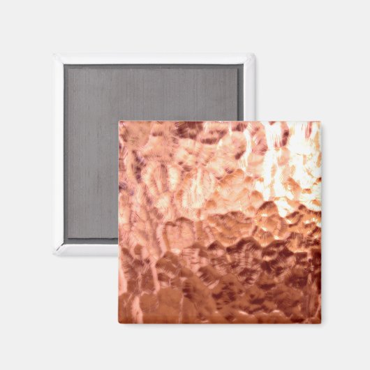 Glühende Kupferskulptur Magnet (Vorderseite/Rückseite)