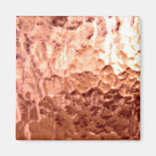 Glühende Kupferskulptur Magnet