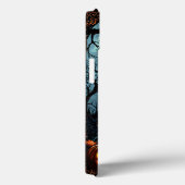 Glühende Kürbis in Halloween-Nacht Case-Mate iPhone Hülle (Rückseite / Rechts)