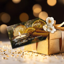 Glühende Lichter Cinnamon Frohe Weihnachtsgeschenk