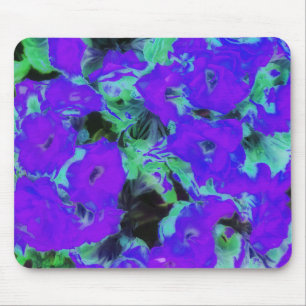 Glühende Lila Kalanchos-Pflanze Mousepad