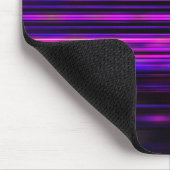 Glühende lila Streifen Mousepad (Ecke)