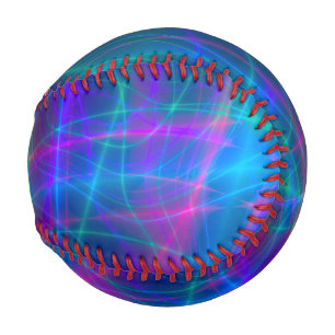 Glühende mehrfarbige Rays Baseball
