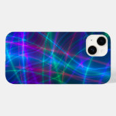 Glühende mehrfarbige Rays Case-Mate iPhone Hülle (Rückseite (Horizontal))