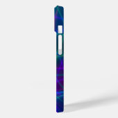Glühende mehrfarbige Rays Case-Mate iPhone Hülle (Rückseite / Links)