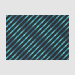 glühende Metallische Blaue Diagonalstreifen Seidenpapier