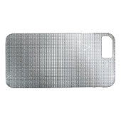 glühende Metallische Silbersequenz Case-Mate iPhone Hülle (Rückseite (Horizontal))
