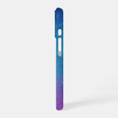 Glühende Milchstraße und Aurora Phone Case iPhone 16 Hülle (Linke Seite)