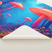 Glühende Mushroom-Magie Sherpadecke (3/4)