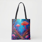 Glühende Mushroom-Magie Tasche (Vorderseite)