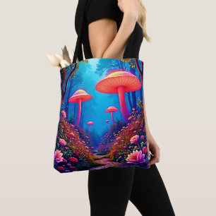 Glühende Mushroom-Magie Tasche