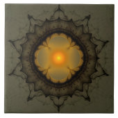 Glühende mystische Verzierung Fliese (Vorderseite)