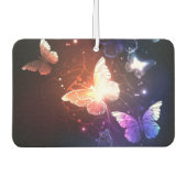 Glühende Nachtschmetterlinge Autolufterfrischer (Vorderseite)