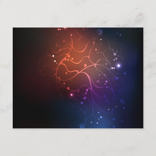 Glühende Nachtschmetterlinge Begleitkarte (Rückseite)