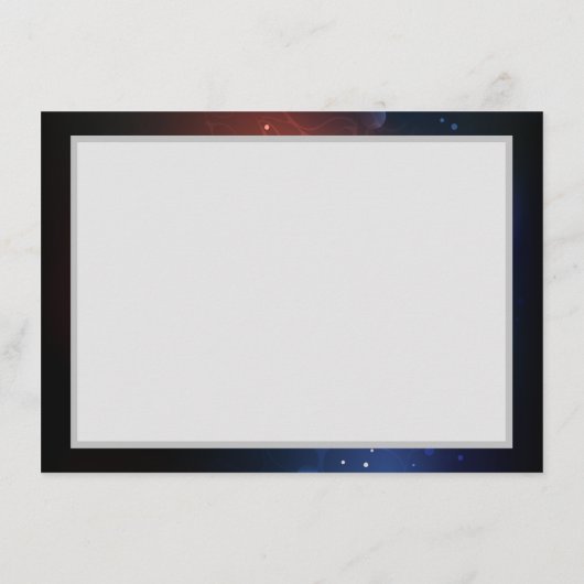 Glühende Nachtschmetterlinge Begleitkarte (Rückseite)