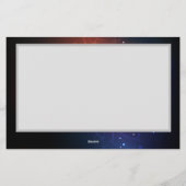 Glühende Nachtschmetterlinge Briefpapier (Rückseite)