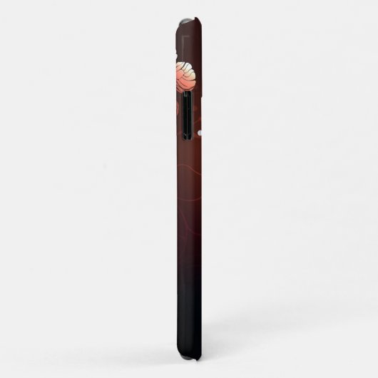 Glühende Nachtschmetterlinge Case-Mate iPhone Hülle (Hinten/Rechts)