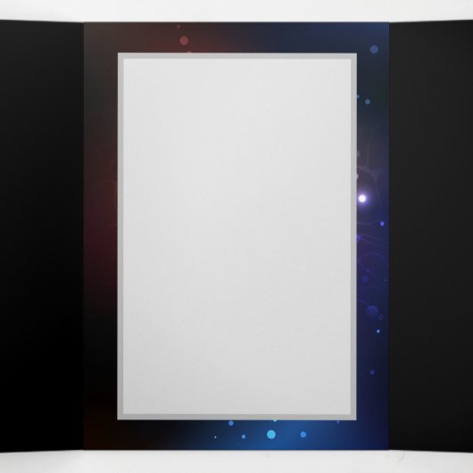 Glühende Nachtschmetterlinge Dreifach-gefaltete Programmkarte (Innenseite Mitte)