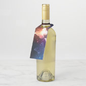 Glühende Nachtschmetterlinge Flaschenanhänger (Angewinkelt)