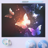 Glühende Nachtschmetterlinge Flyer (Einzeln)