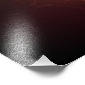 Glühende Nachtschmetterlinge Fotodruck (Ecke)