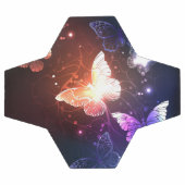 Glühende Nachtschmetterlinge Fußball (Flach)