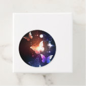 Glühende Nachtschmetterlinge Geschenkanhänger (Beispiel)