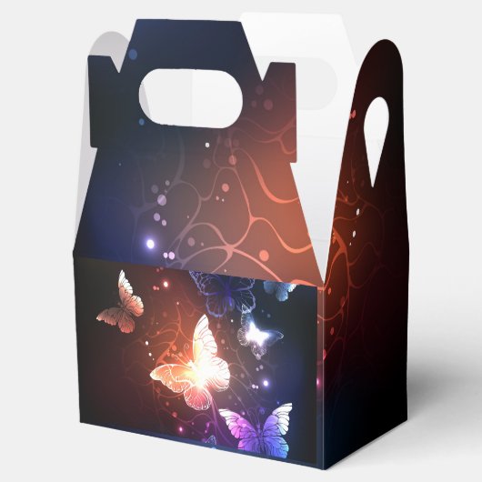Glühende Nachtschmetterlinge Geschenkschachtel (Geöffnet)