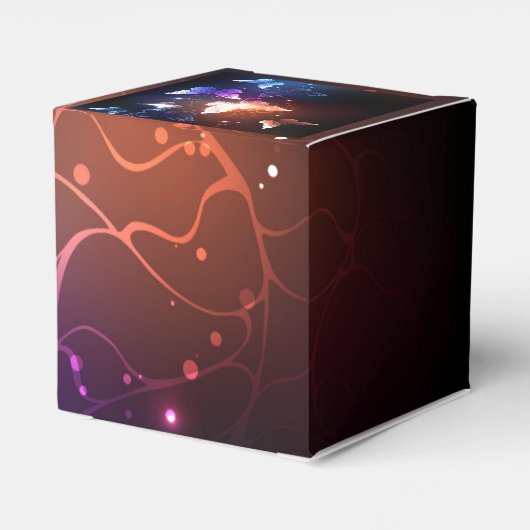 Glühende Nachtschmetterlinge Geschenkschachtel (Rückseite)