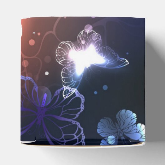 Glühende Nachtschmetterlinge Geschenkschachtel (Oben)