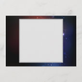 Glühende Nachtschmetterlinge Hinweiskarte (Rückseite)