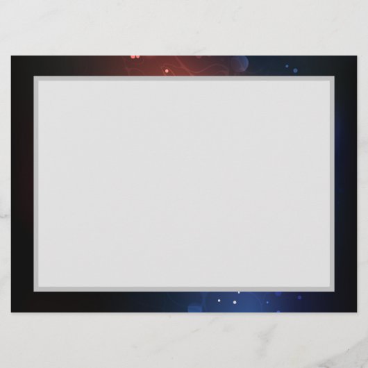 Glühende Nachtschmetterlinge Menükarte (Rückseite)