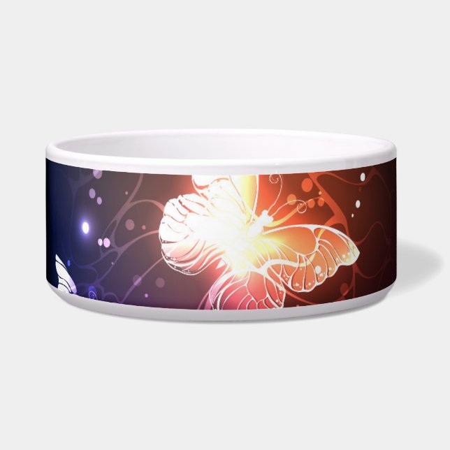 Glühende Nachtschmetterlinge Napf (Links)