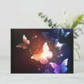 Glühende Nachtschmetterlinge Programm (Stehend Vorderseite)