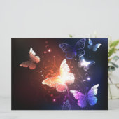 Glühende Nachtschmetterlinge Programm (Stehend Vorderseite)