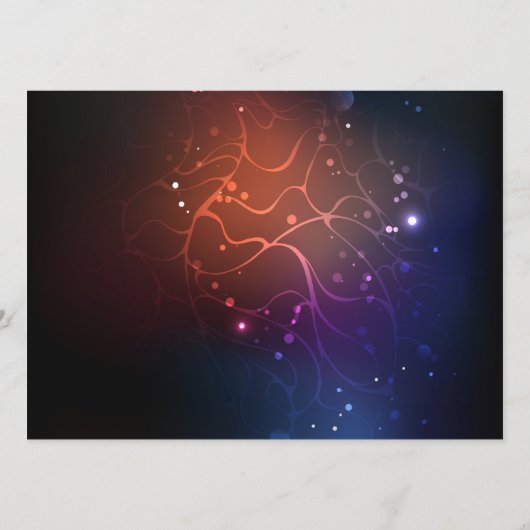 Glühende Nachtschmetterlinge Programm (Rückseite)