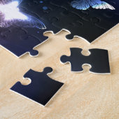 Glühende Nachtschmetterlinge Puzzle (Seite)