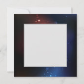 Glühende Nachtschmetterlinge Save The Date (Rückseite)