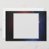 Glühende Nachtschmetterlinge Save The Date (Rückseite)