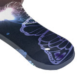 Glühende Nachtschmetterlinge Schneidebrett (Ecke)